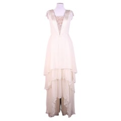 NWT Nina Ricci SS 2015 new wedding evening dress ivory gown Red Carpet