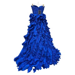 NWT Oscar de la Renta Pre-Fall 2008 Laufstegkleid, Größe 36