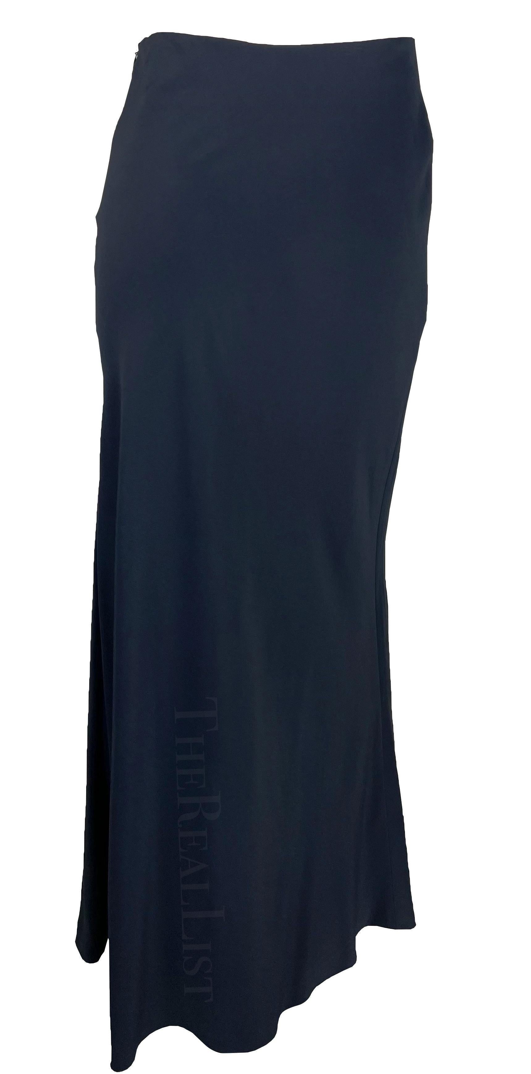 NWT S/S 1996 Gucci by Tom Ford Navy Bodycon Stretch Maxi Skirt Excellent état - En vente à West Hollywood, CA