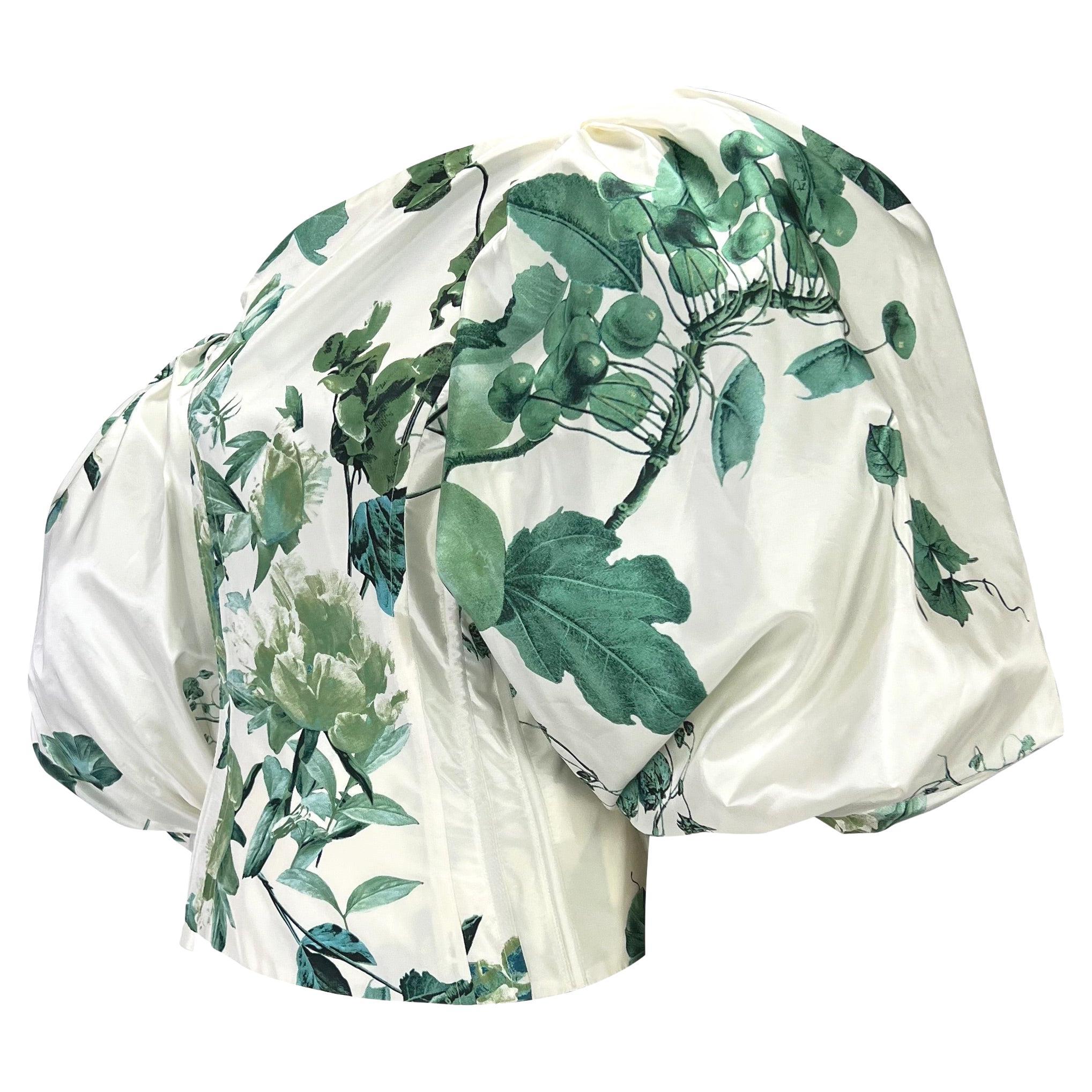 De las mujeres NWT S/S 2005 Roberto Cavalli Runway Blusa corsé corpiño blanco con cordones en venta