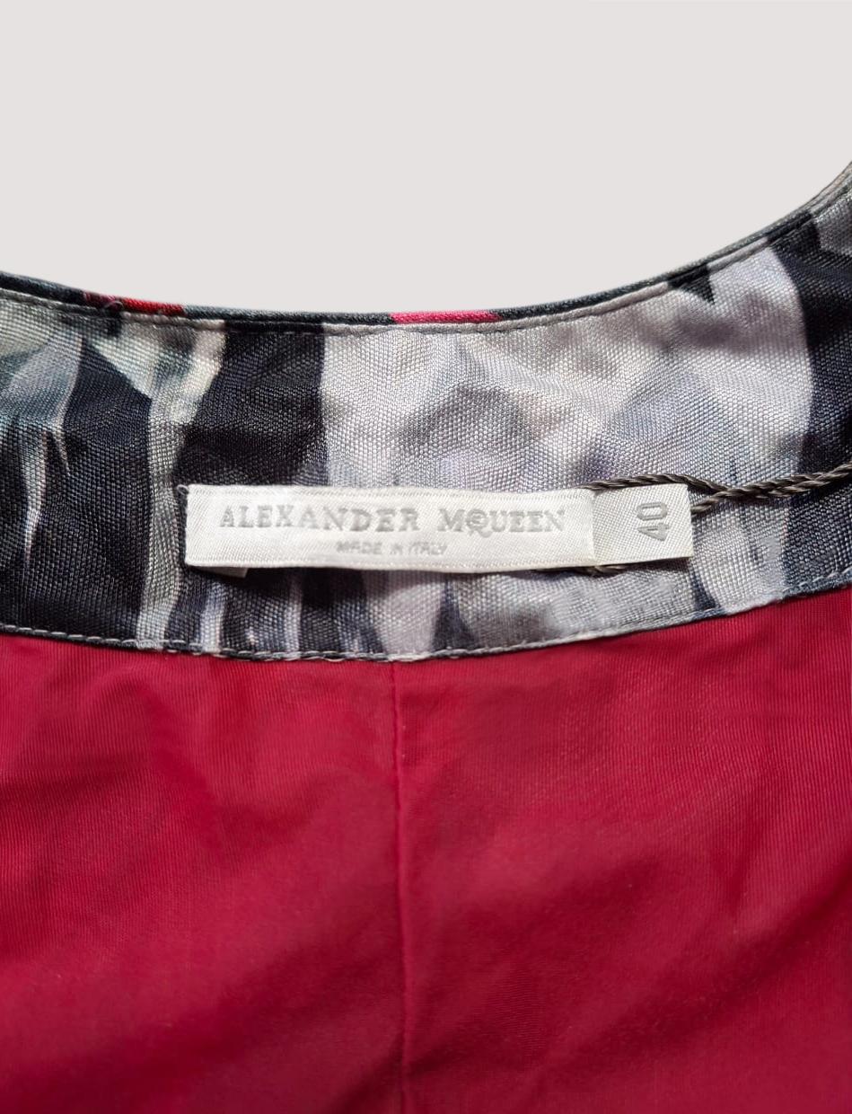 NWT S/S 2009 Alexander McQueen Kaleidoscope crystal dress For Sale 4