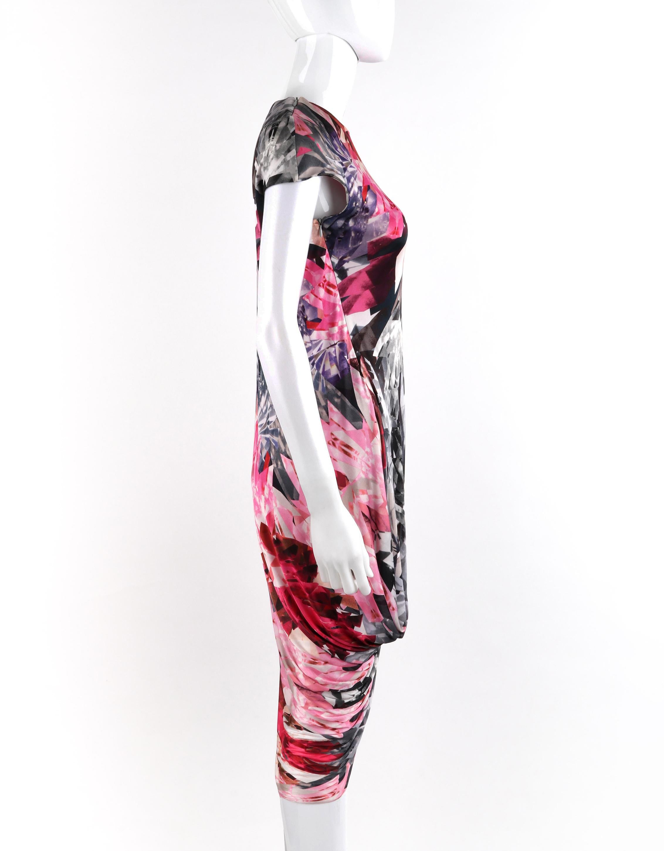 NWT S/S 2009 Alexander McQueen Kaleidoscope crystal dress For Sale 11