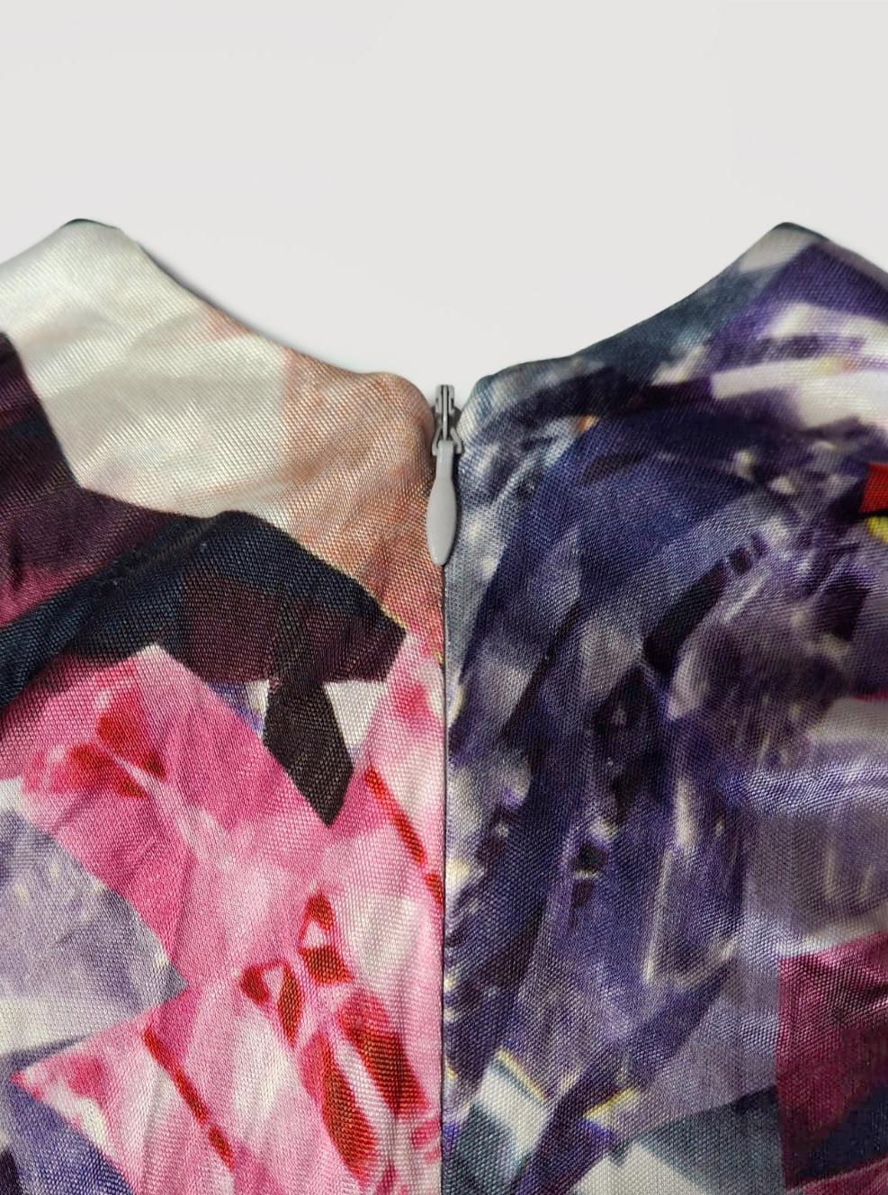 NWT S/S 2009 Alexander McQueen Kaleidoscope crystal dress For Sale 7