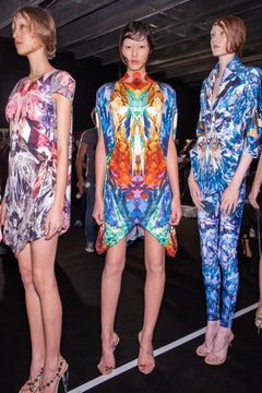 NWT S/S 2009 Alexander McQueen Kaleidoscope crystal dress