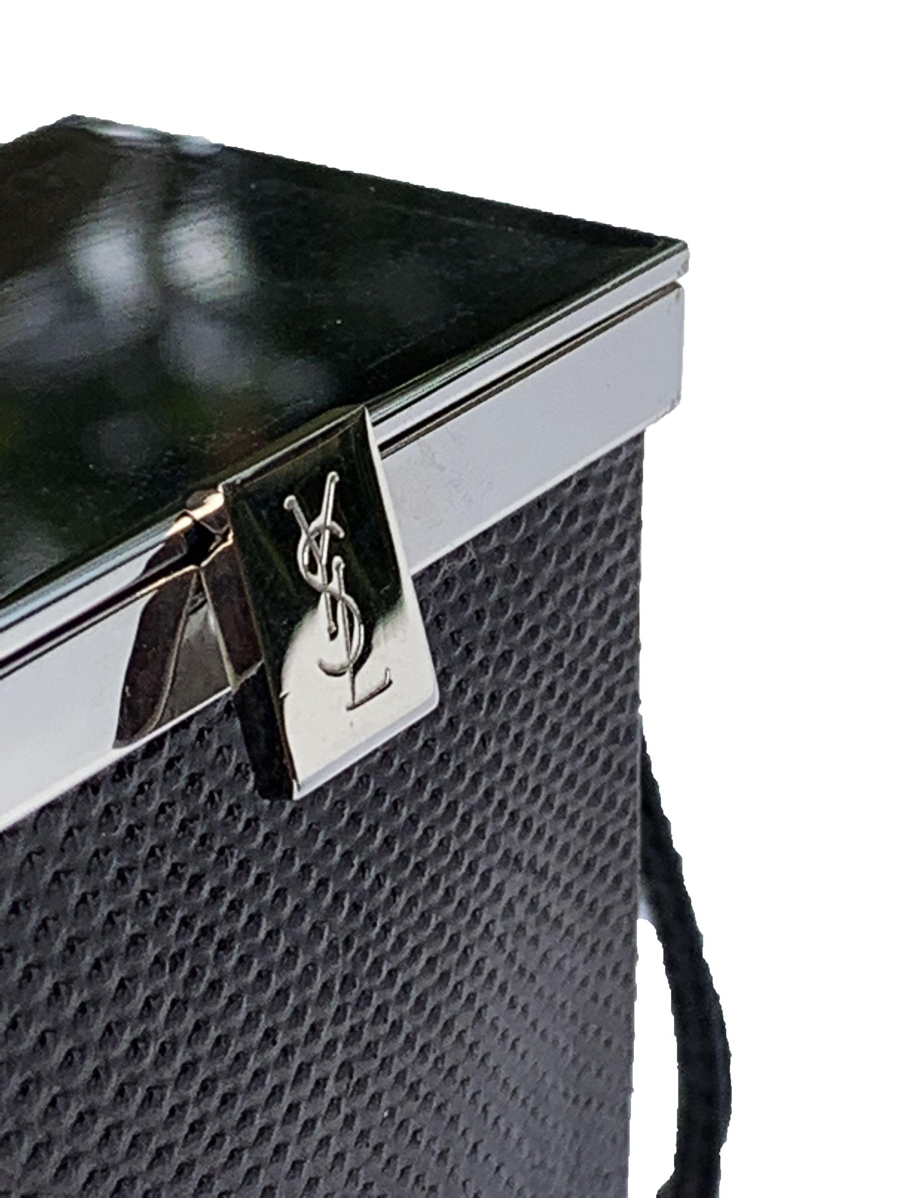 NWT Tom Ford for Yves Saint Laurent S/S 2001 Leather Cigarette Case and Lighter  For Sale 3
