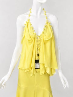NWT Tom Ford x Yves Saint Laurent Rive Gauche, collection printemps-été 2004, ensemble jupe de défilé, taille 42 française