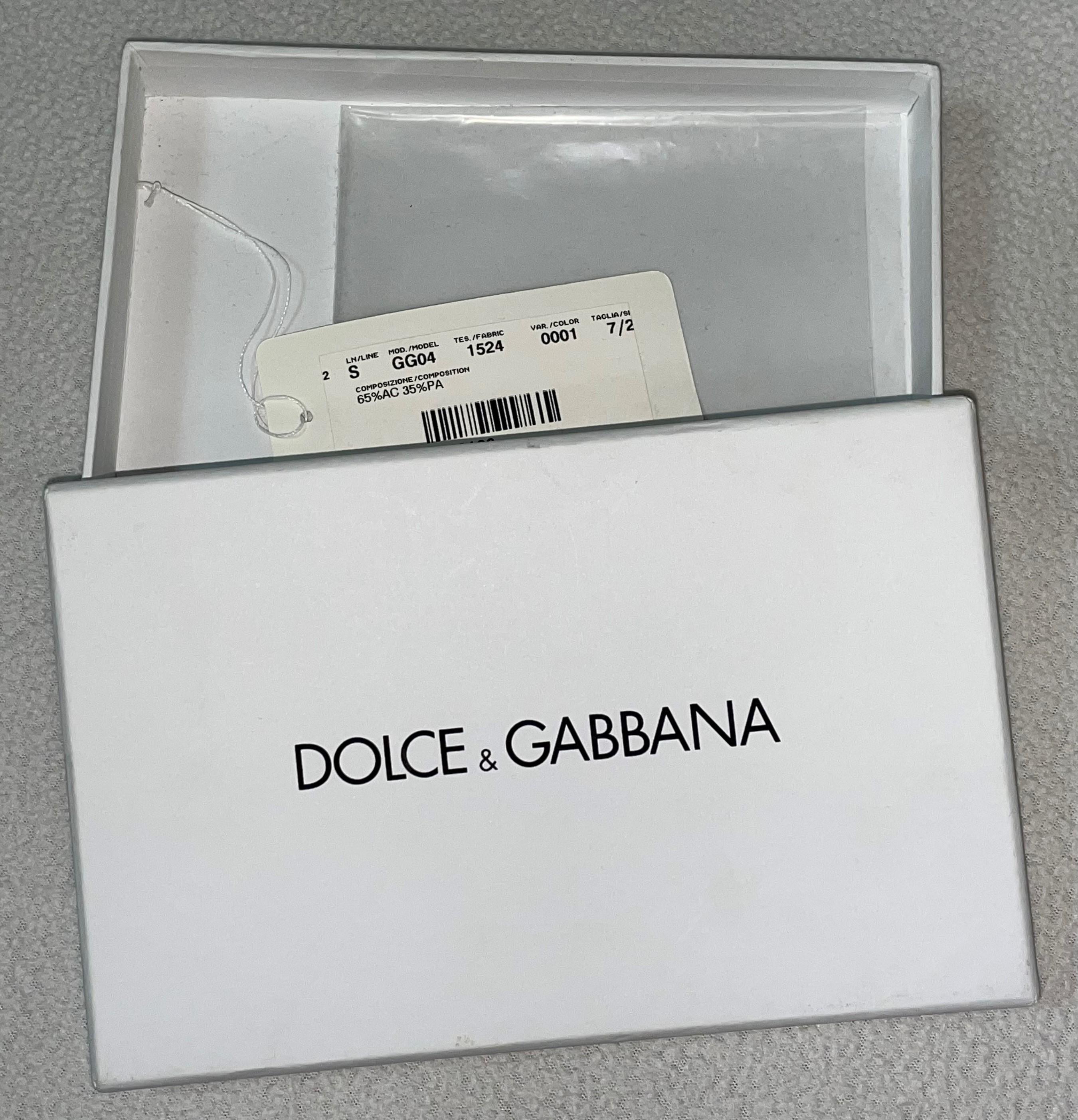 NWT Vintage 1990's Dolce & Gabbana Ivory Satin Long & Short Gloves Set 1
