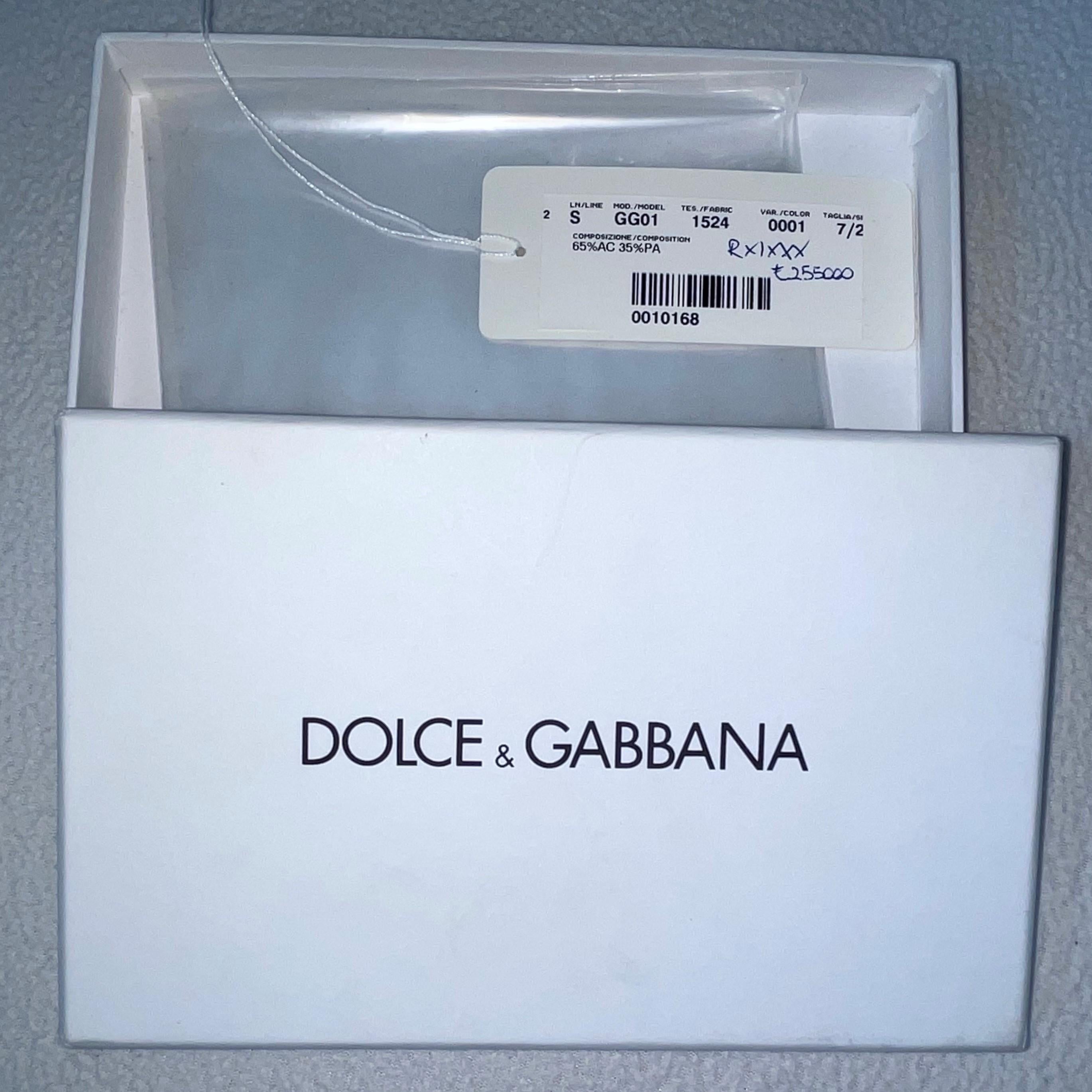 NWT Vintage 1990's Dolce & Gabbana Ivory Satin Long & Short Gloves Set 2