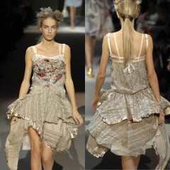 NWT's LOUIS VUITTON by MARC JACOBS 2007 Vintage Runway Ad Campaign Dress