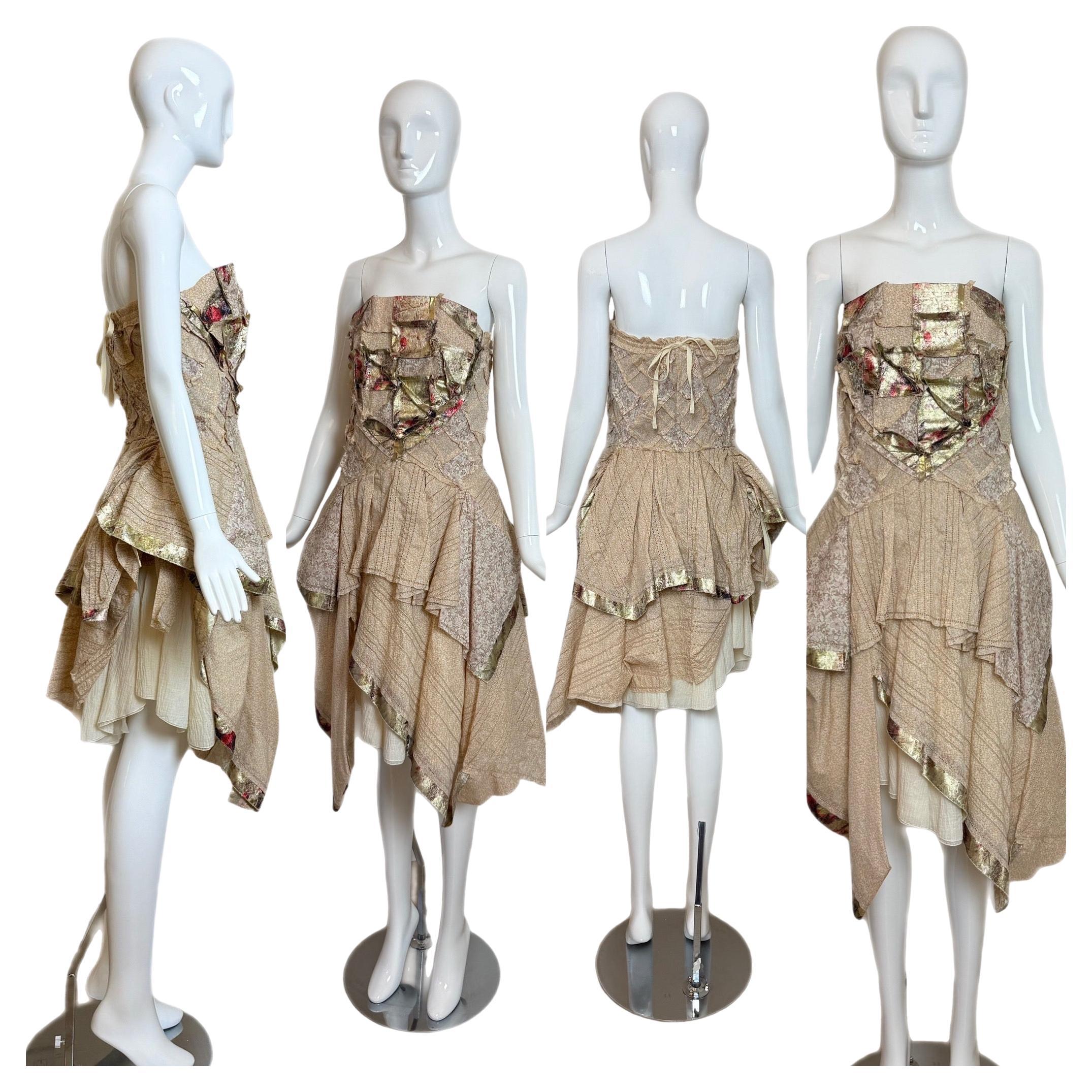 NWT
s LOUIS VUITTON by MARC JACOBS 2007 Vintage Runway Ad Campaign Dress For Sale