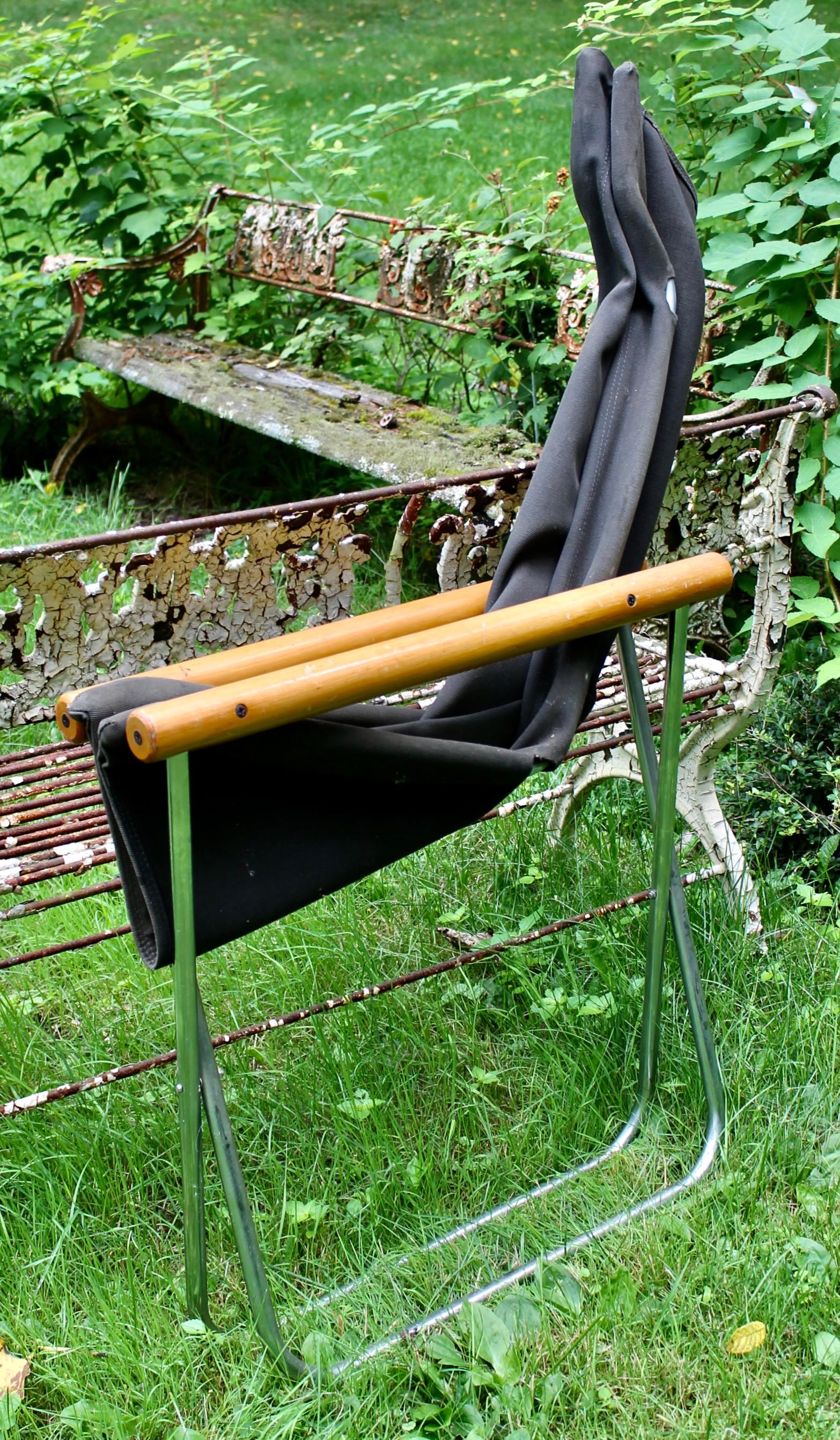 Klappbarer Segeltuch-Sling Chair, Takeshi Nii, NY 1
