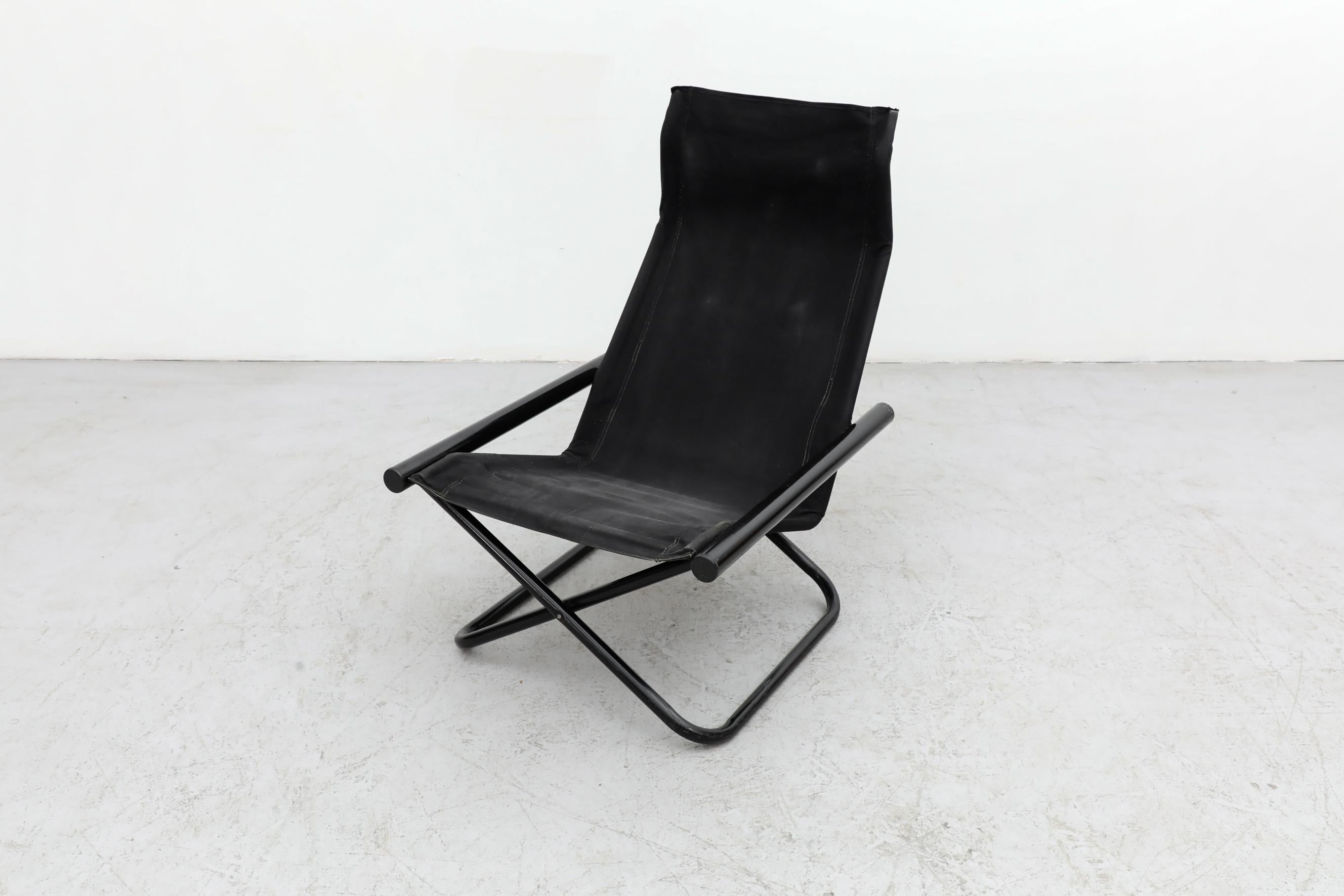 Canvas 'NY' Folding Chair by Takeshi Nii