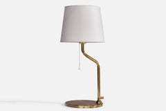 Nya Öia, Table Lamp, Brass, Sweden, 1960s