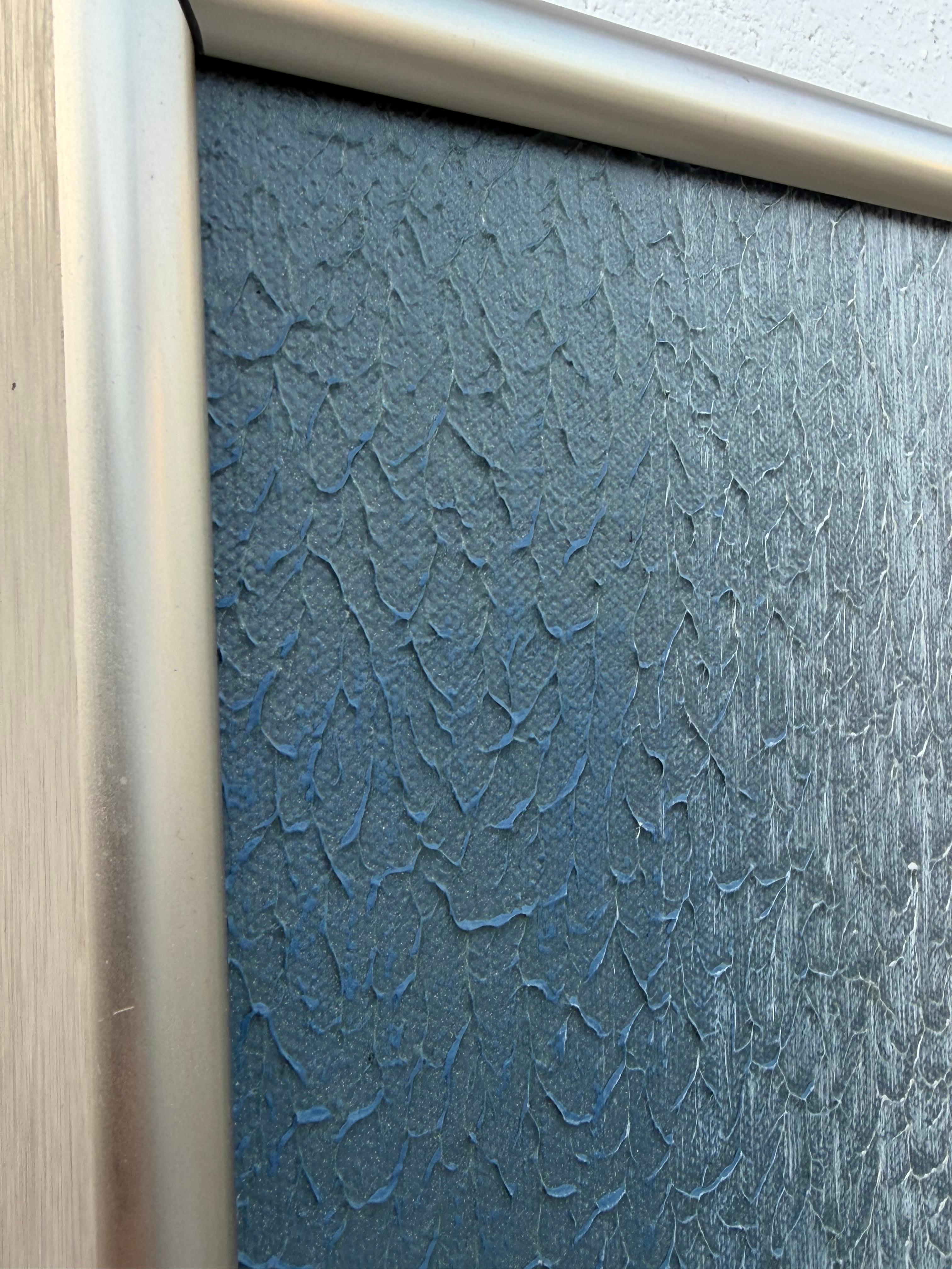 NYC Cityscape Gemälde von Albert ca' 1993 Dekor (Ende des 20. Jahrhunderts) im Angebot