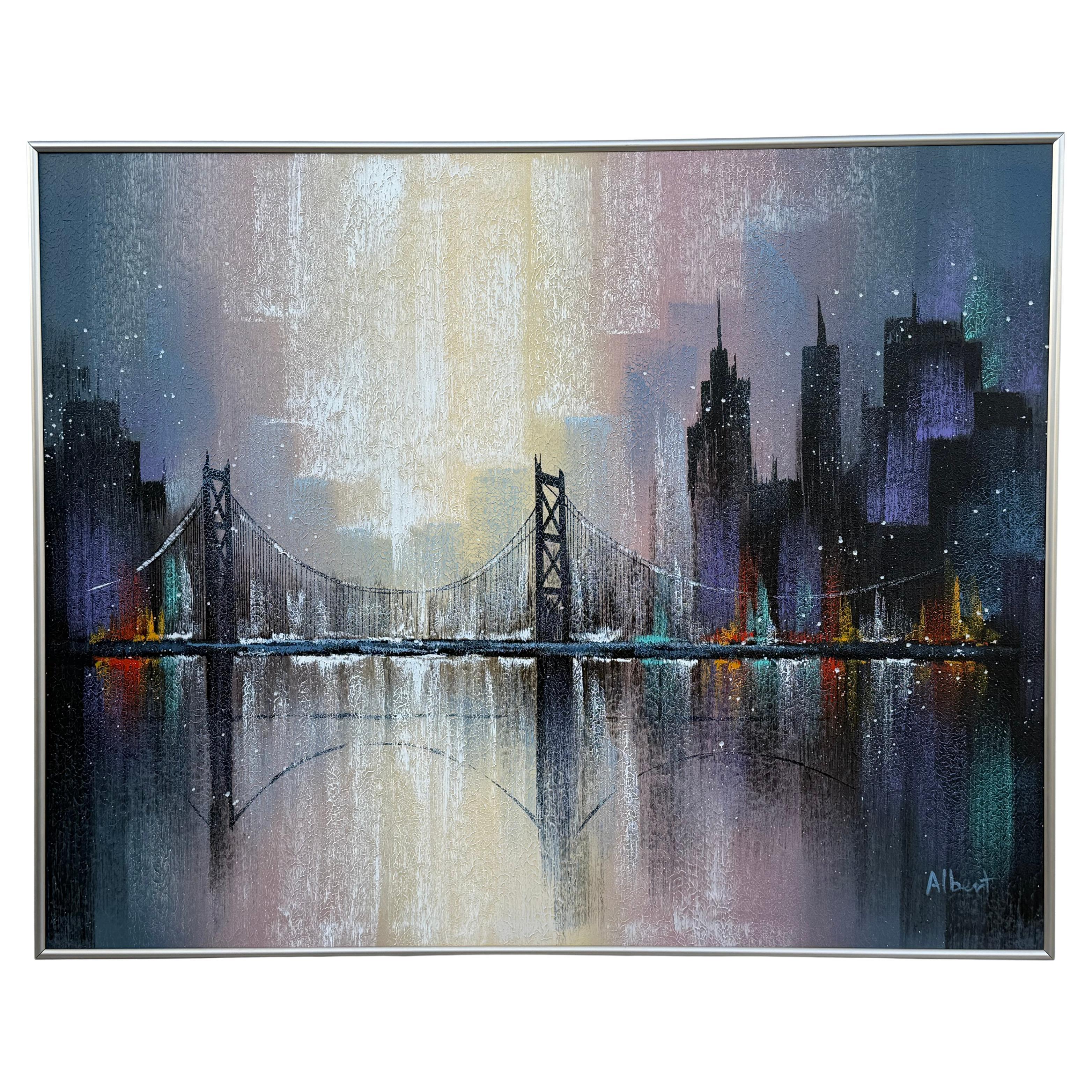 NYC Cityscape Gemälde von Albert ca
1993 Dekor