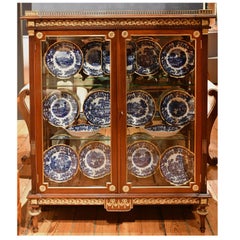 NYC Gilded Age Louis XVI Style Display Cabinet, Attributable to Leon Marcotte