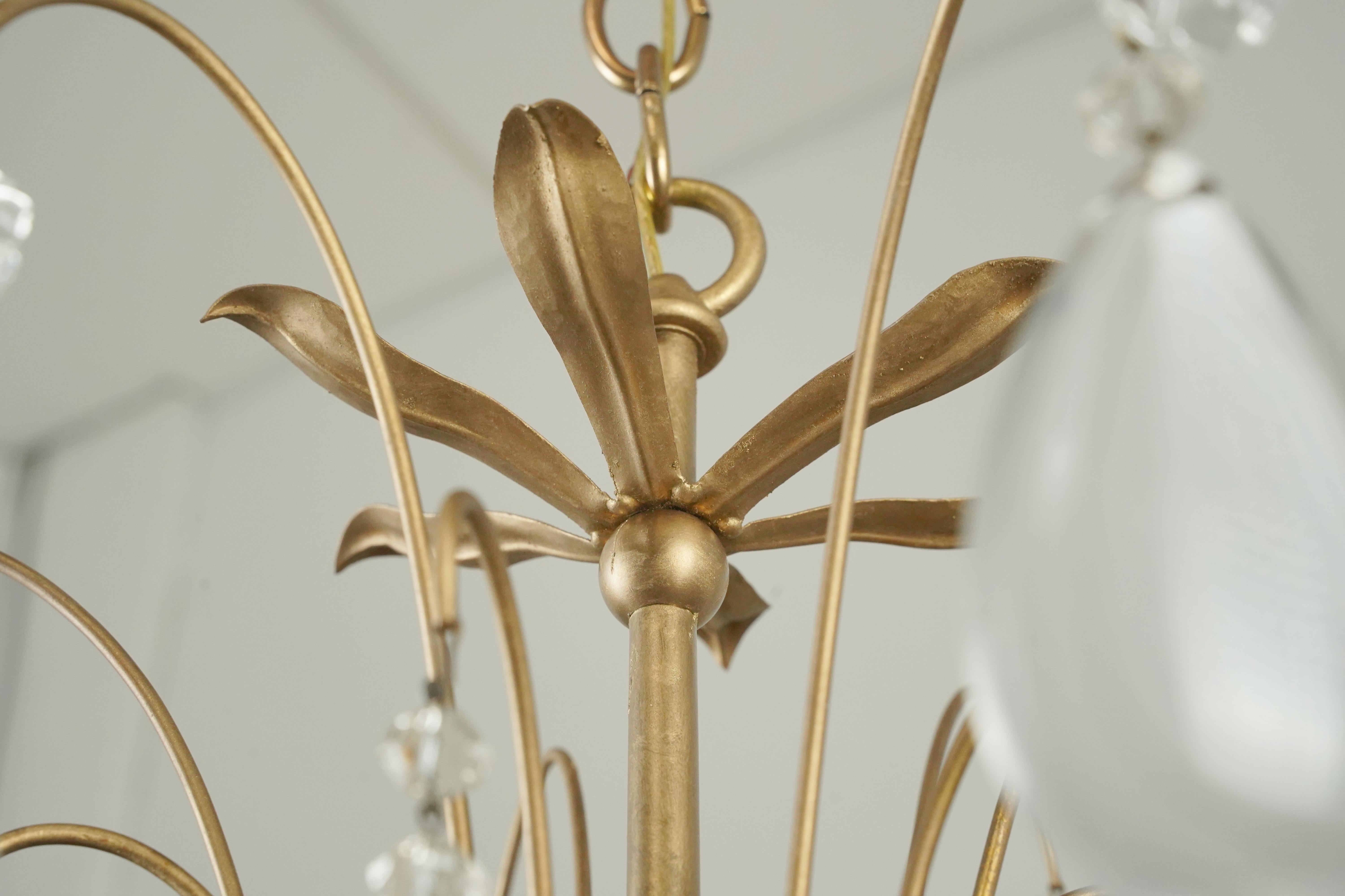 NYC Plaza Hotel French Crystal Chandelier For Sale 3
