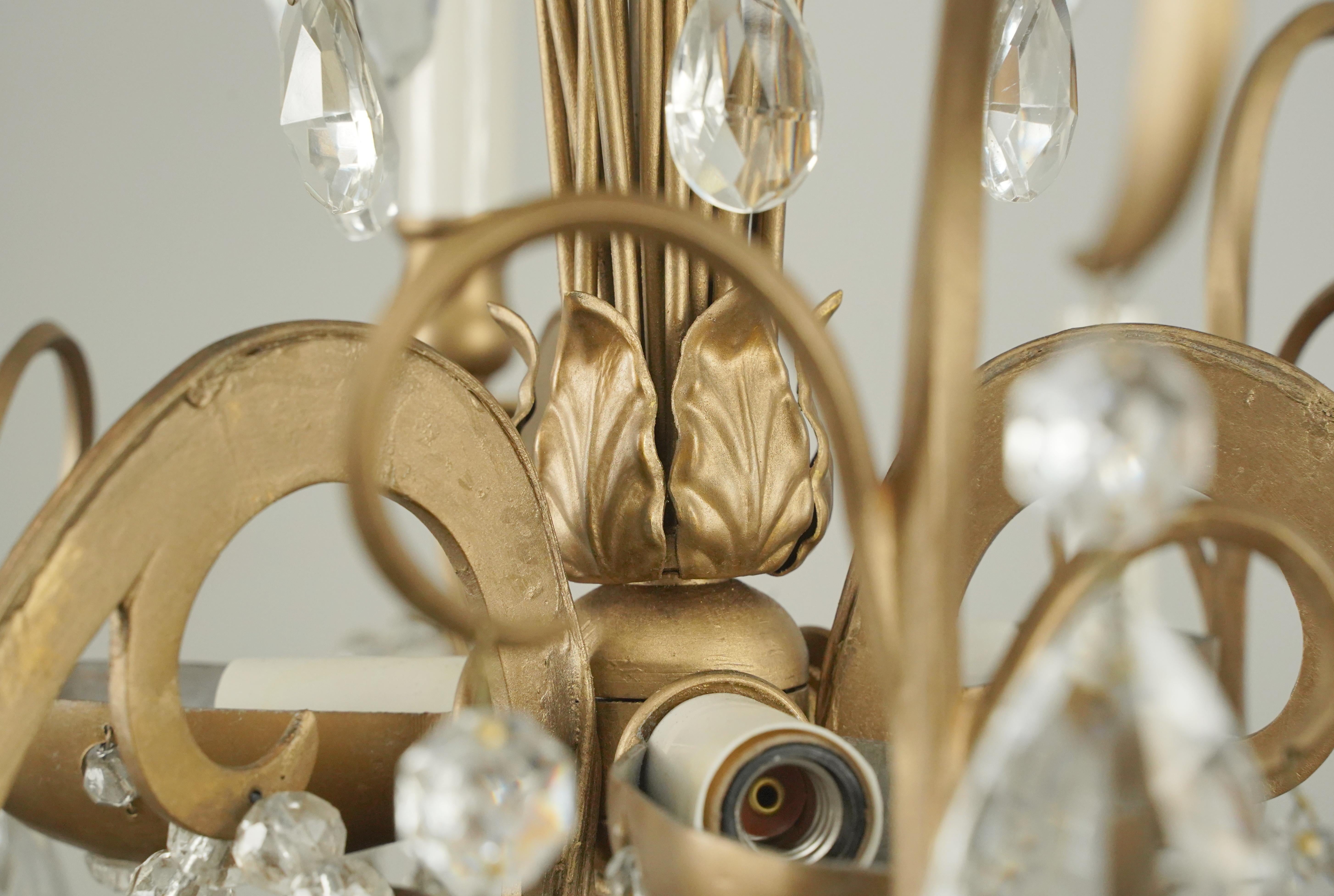 NYC Plaza Hotel French Crystal Chandelier For Sale 6
