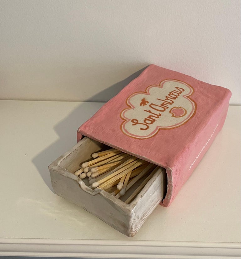 NYC Restaurant Oversized Matchbox For Sale at 1stDibs