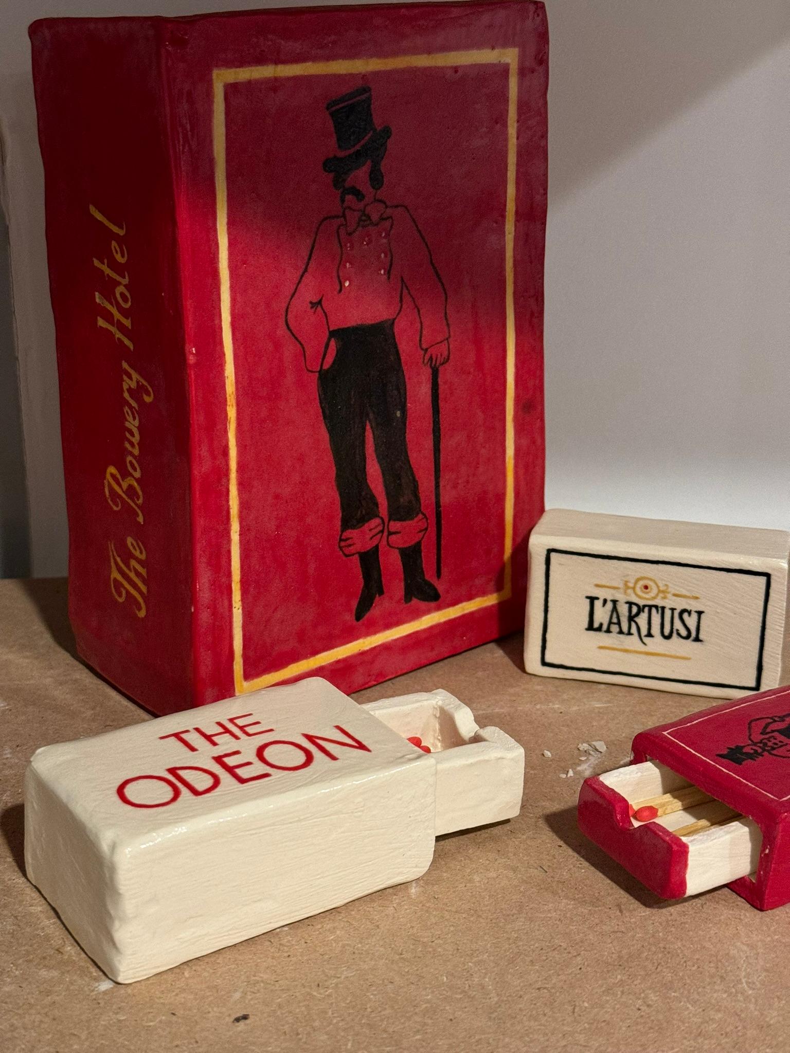 NYC Restaurant Oversized Matchbox For Sale 2
