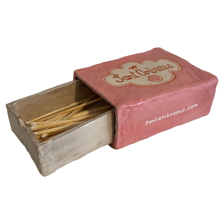 NYC Restaurant Oversized Matchbox For Sale at 1stDibs