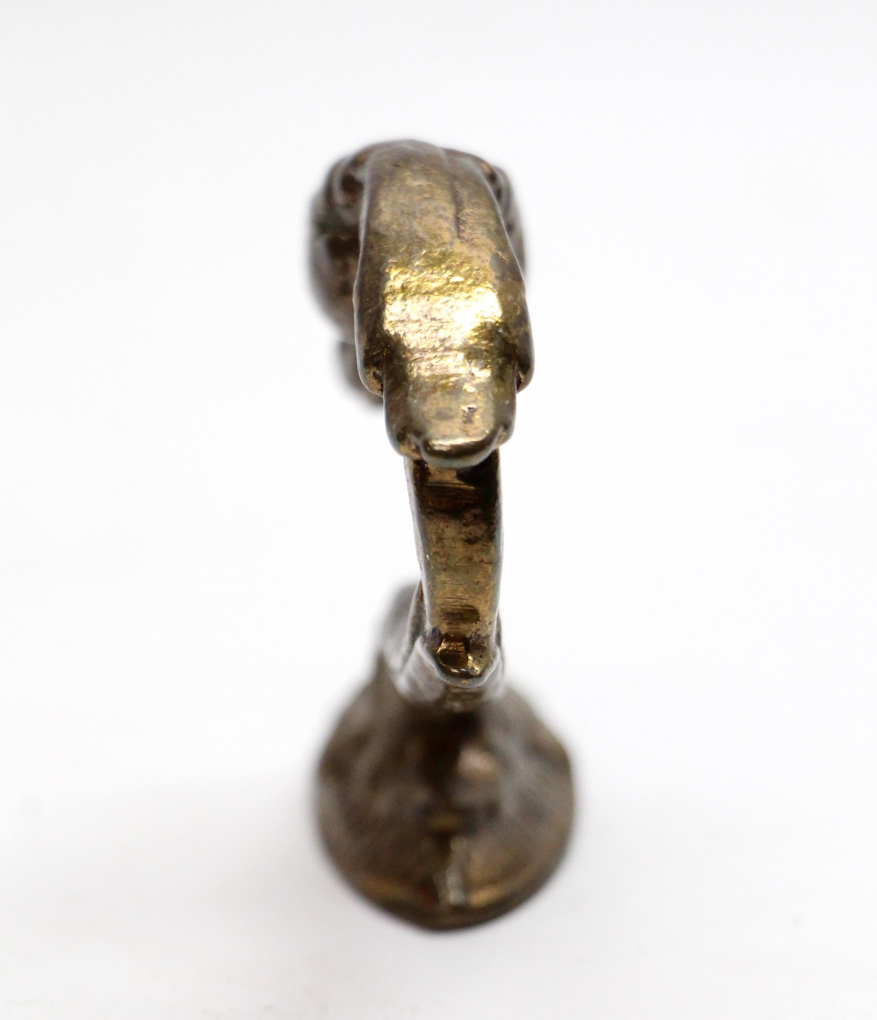 NYC Waldorf Astoria Hotel Bronze Swan Hook or Curtain Tie Back 1