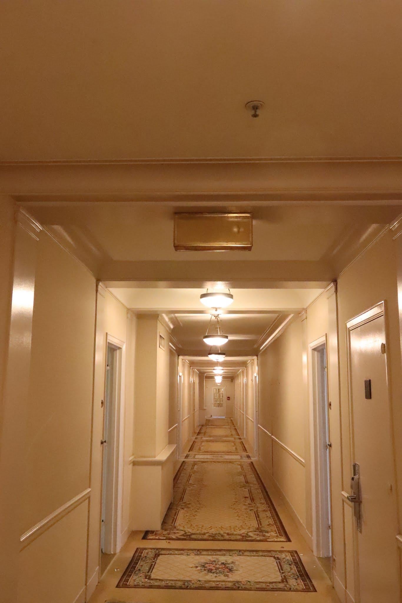 NYC Waldorf Astoria Hotel Empire Hanging Chandelier Pendant For Sale 5