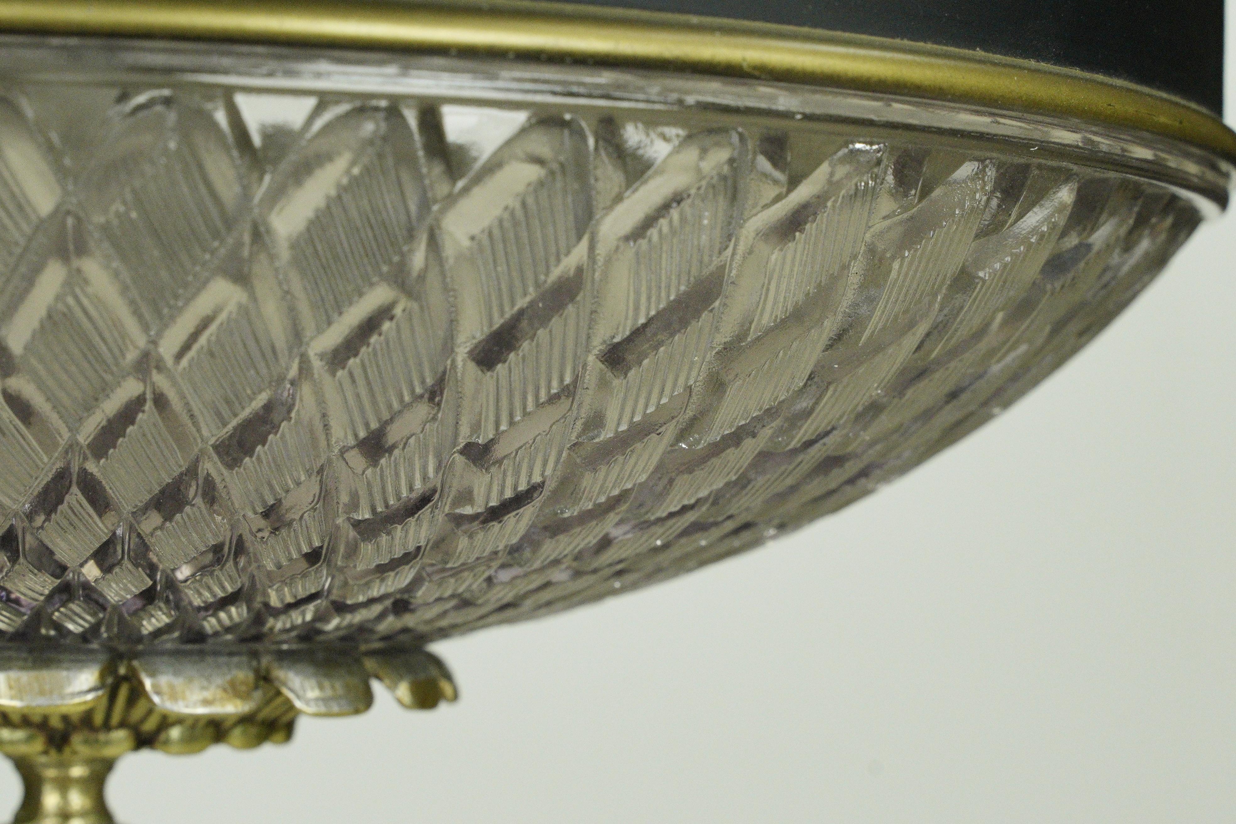 NYC Waldorf Astoria Hotel Empire Suspension Chandelier Pendentif en vente 6