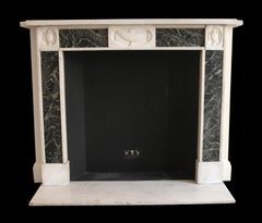 NYC Waldorf Astoria Hotel Marble Mantel Suite 13K Neoclassical Verde Antico