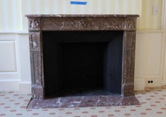 NYC Waldorf Astoria Hotel Rouge Royal Marble Mantel