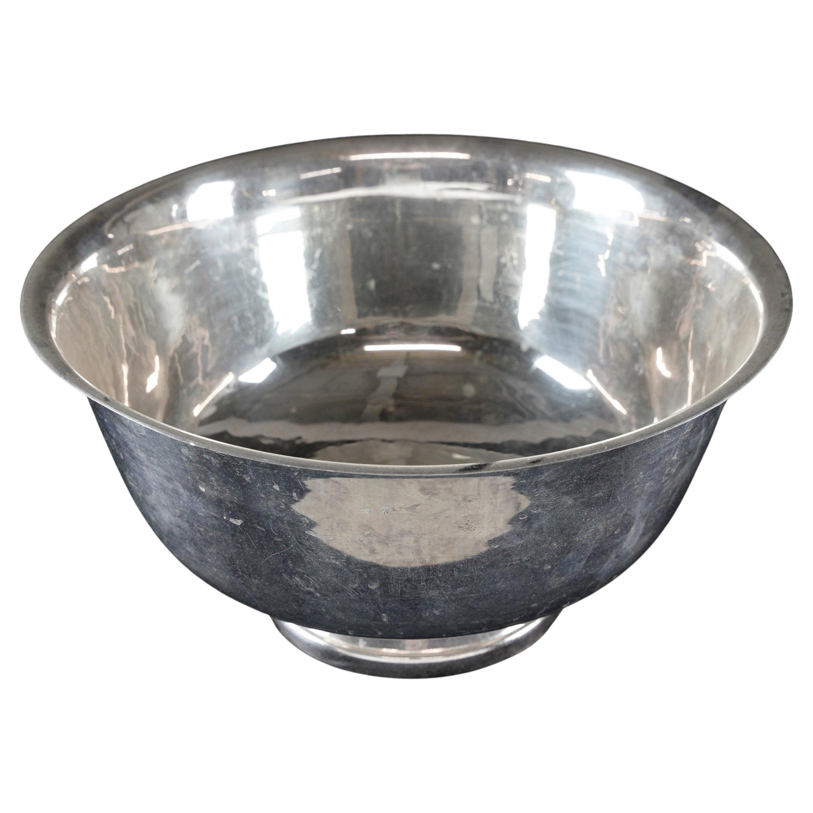 NYC Waldorf Astoria Hotel Steel Champagne Bowl