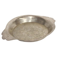 NYC Waldorf Astoria Silver Plated Brass Bowl Dish Shallow Serving Style
