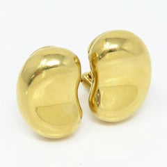 Tiffany & Co. Elsa Peretti Bean Clip Earrings LARGE SIZE