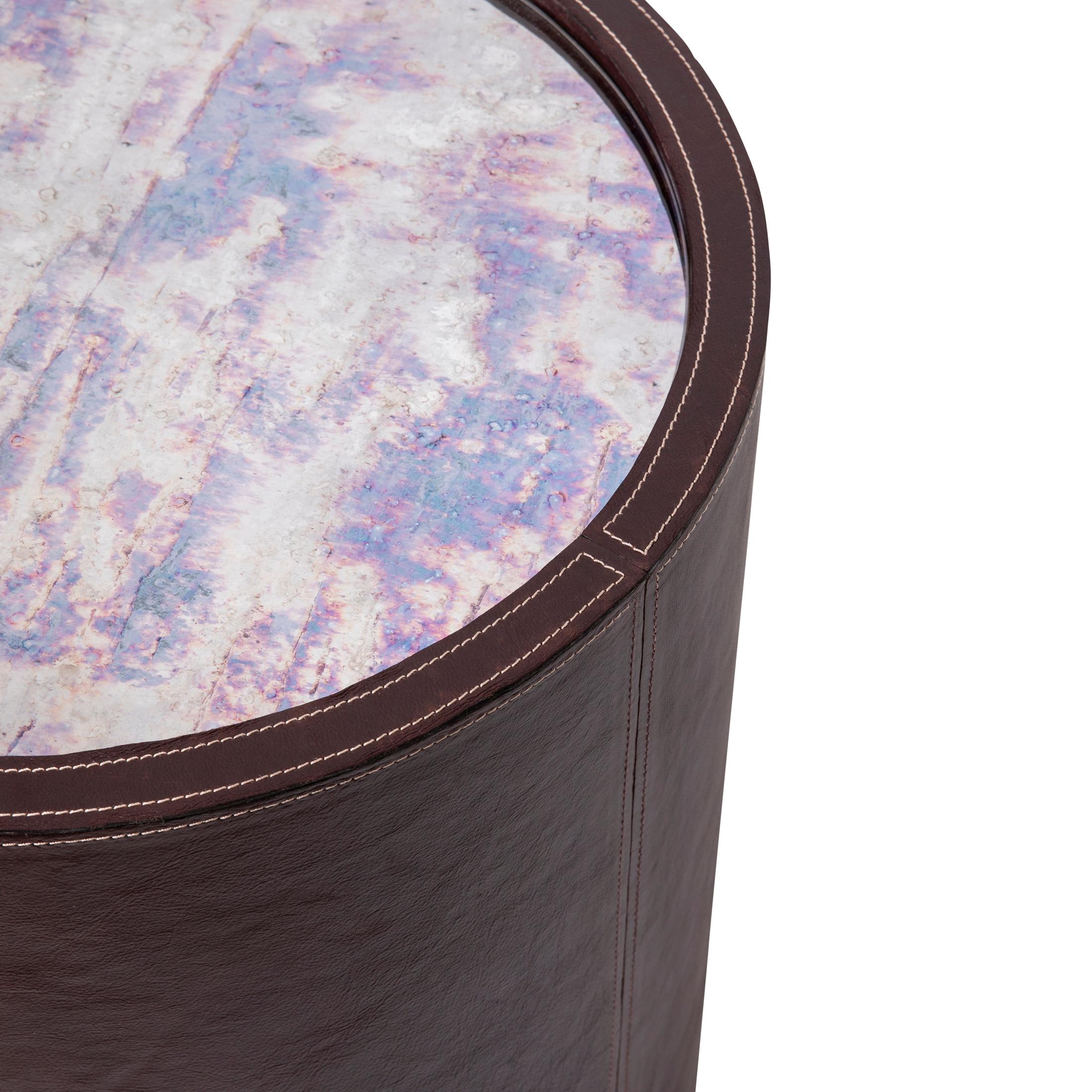 Table Nyla - Cuir en vente 1