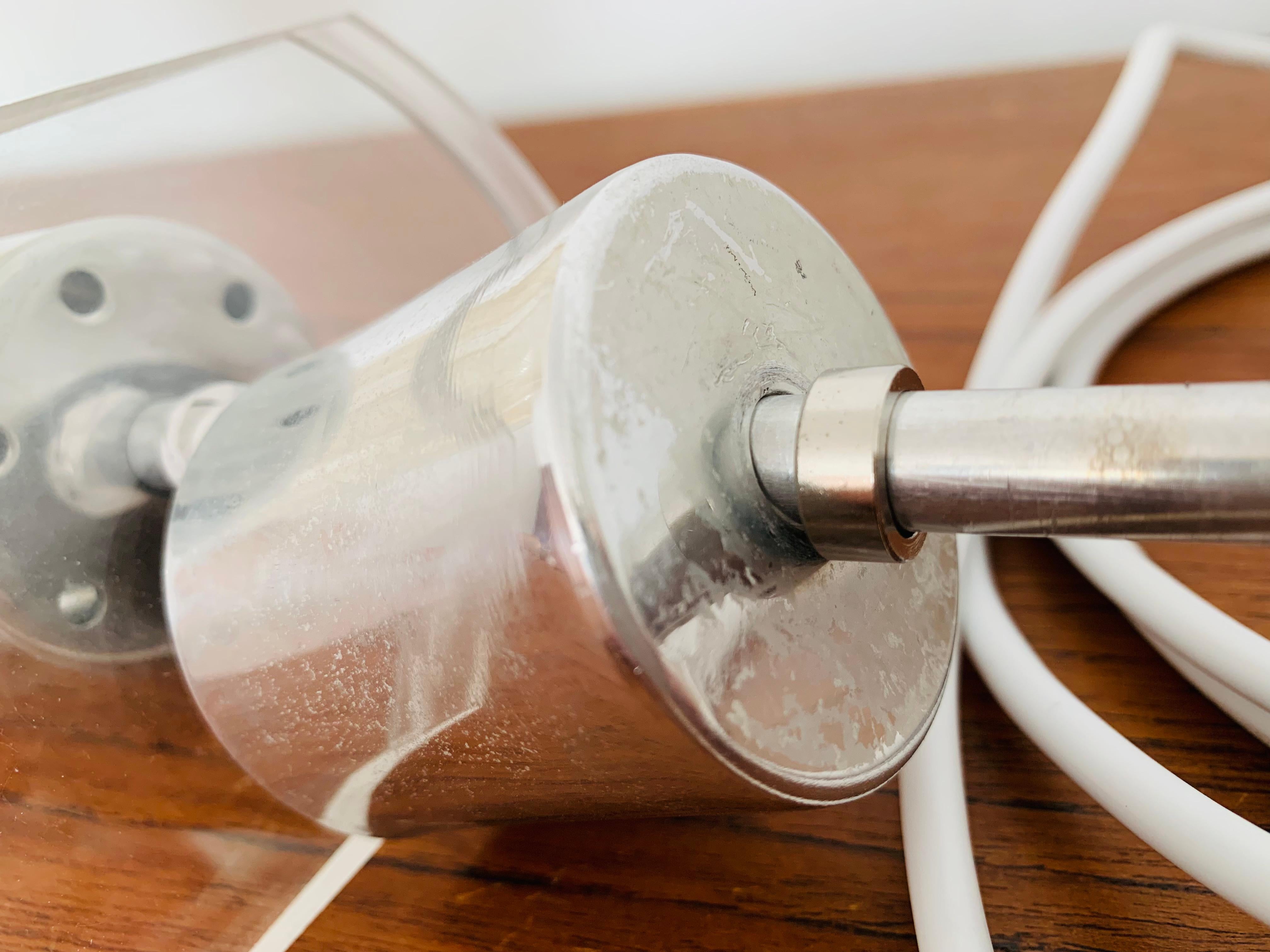 Lampada a sospensione in filo di nylon di Paul Secon per Sompex in vendita 6
