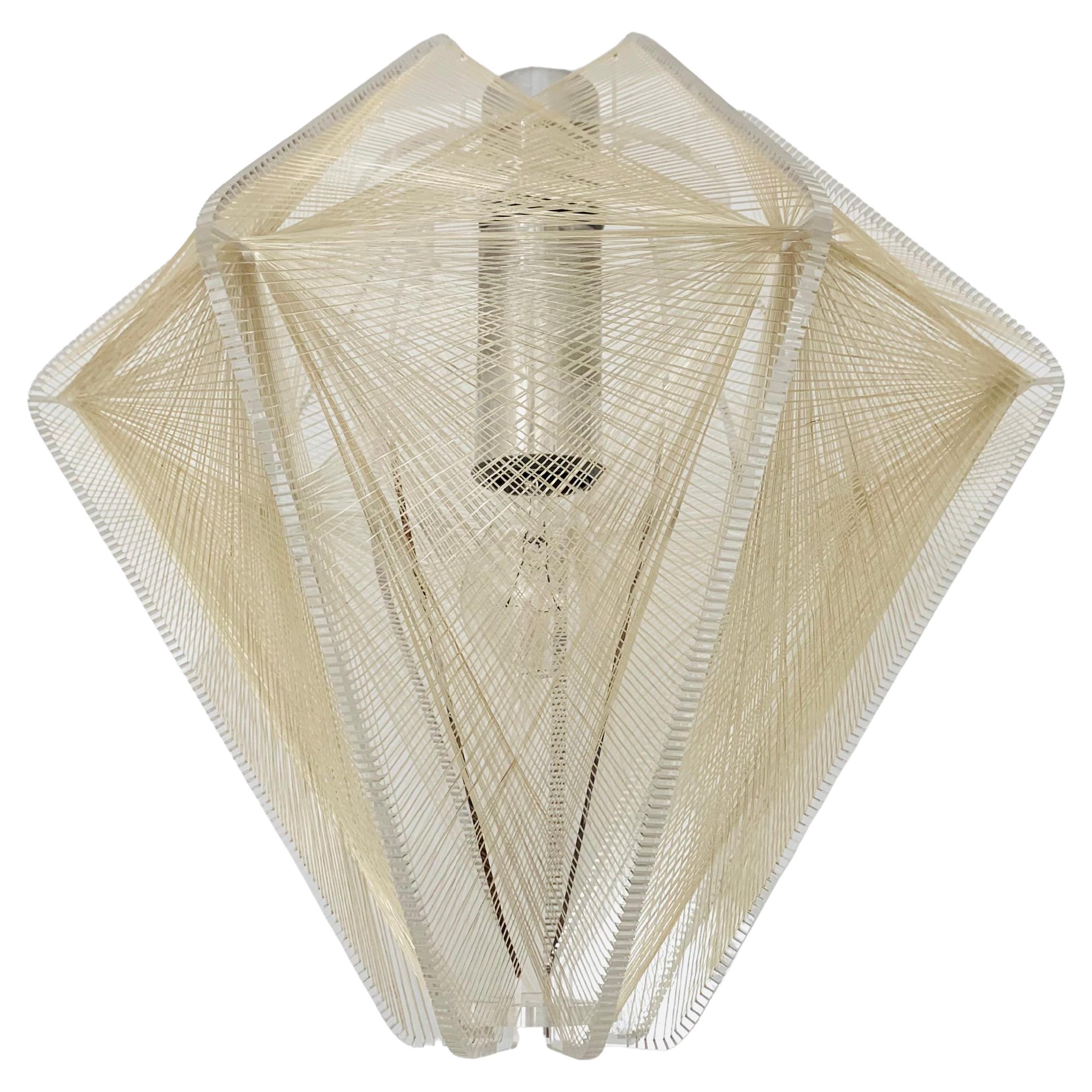 Nylon Thread Pendant Lamp by Paul Secon for Sompex