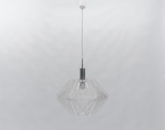 Lampada a sospensione in filo di nylon di Paul Secon per Sompex, Germania 1960