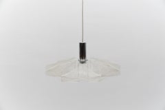 Lampada a sospensione in filo di nylon di Paul Secon per Sompex, Germania 1960