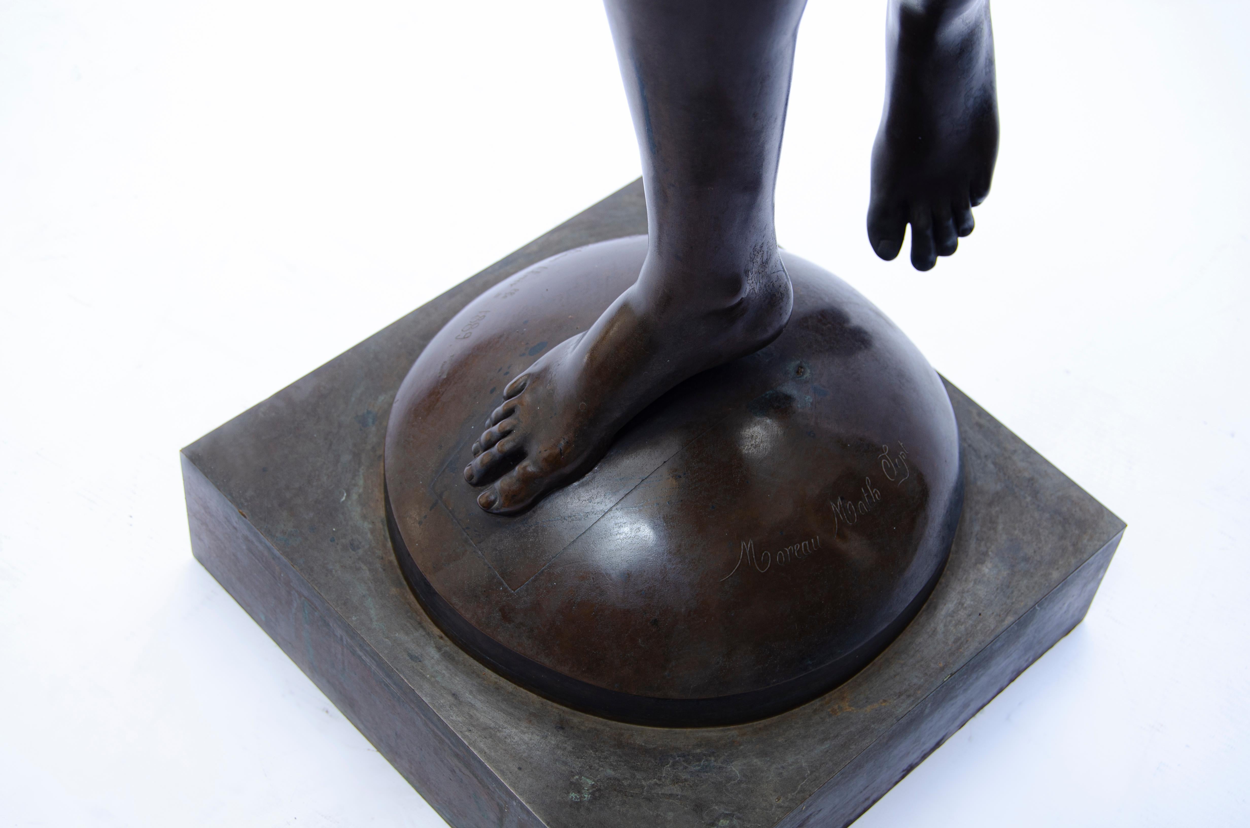 Bronze « Nymphe Fluviale » de Mathurin Moreau