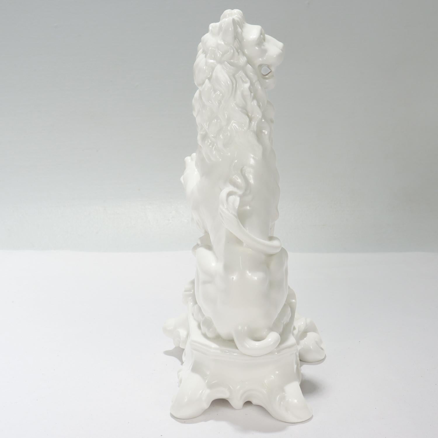 Nymphenburg Blanc de Chine Figurilla de porcelana 