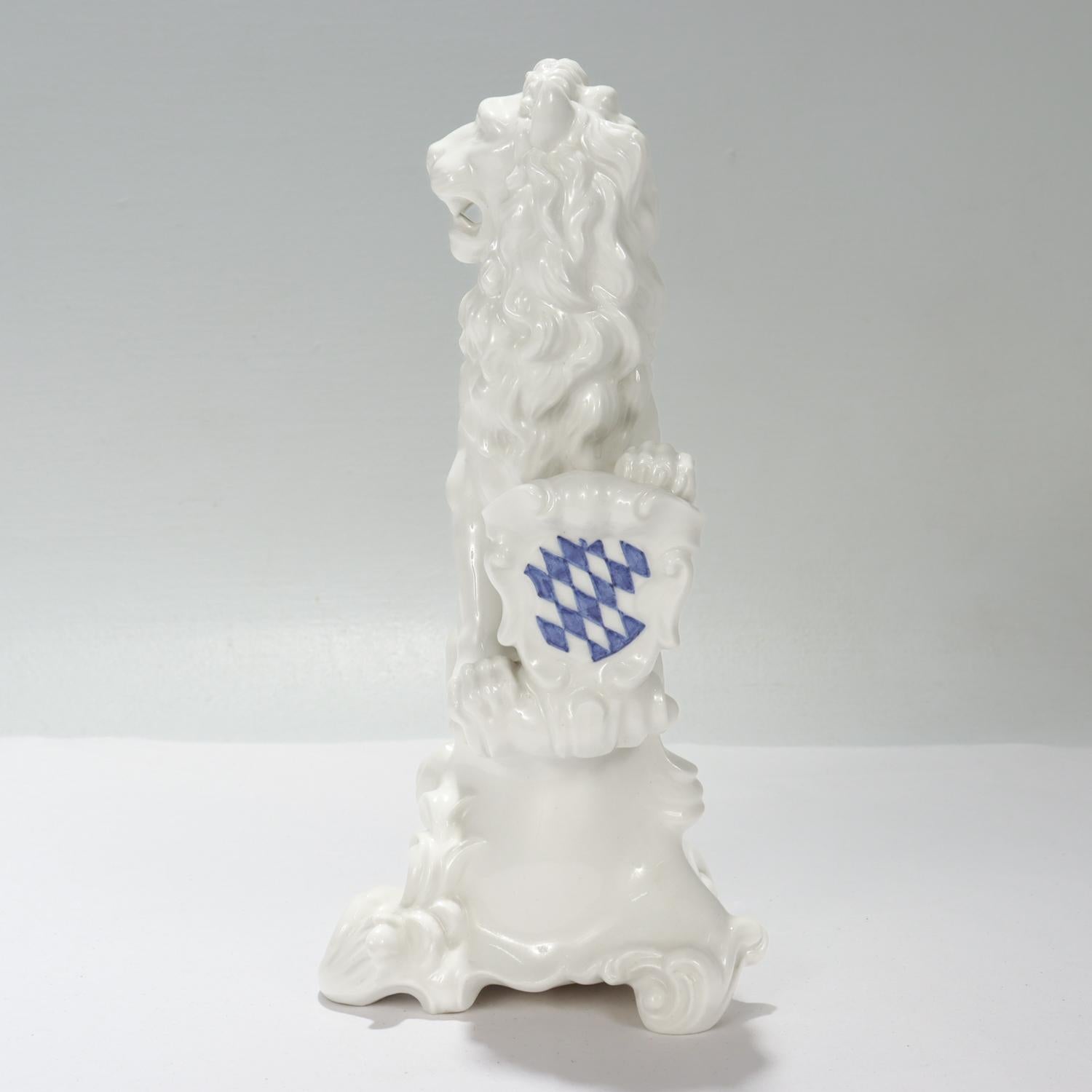 Nymphenburg Blanc de Chine Figurilla de porcelana 