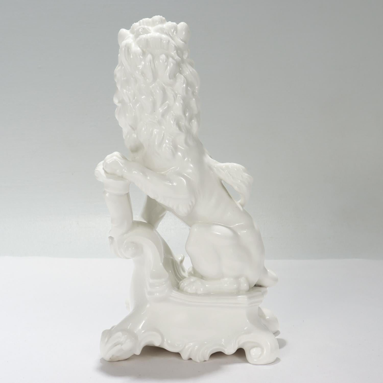 Nymphenburg Blanc de Chine Figurilla de porcelana 