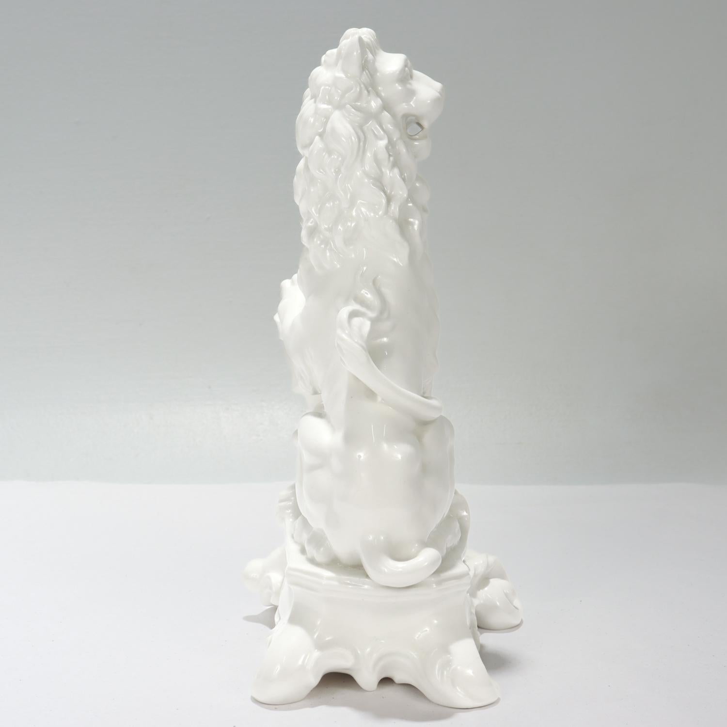 Nymphenburg Blanc de Chine Figurilla de porcelana 