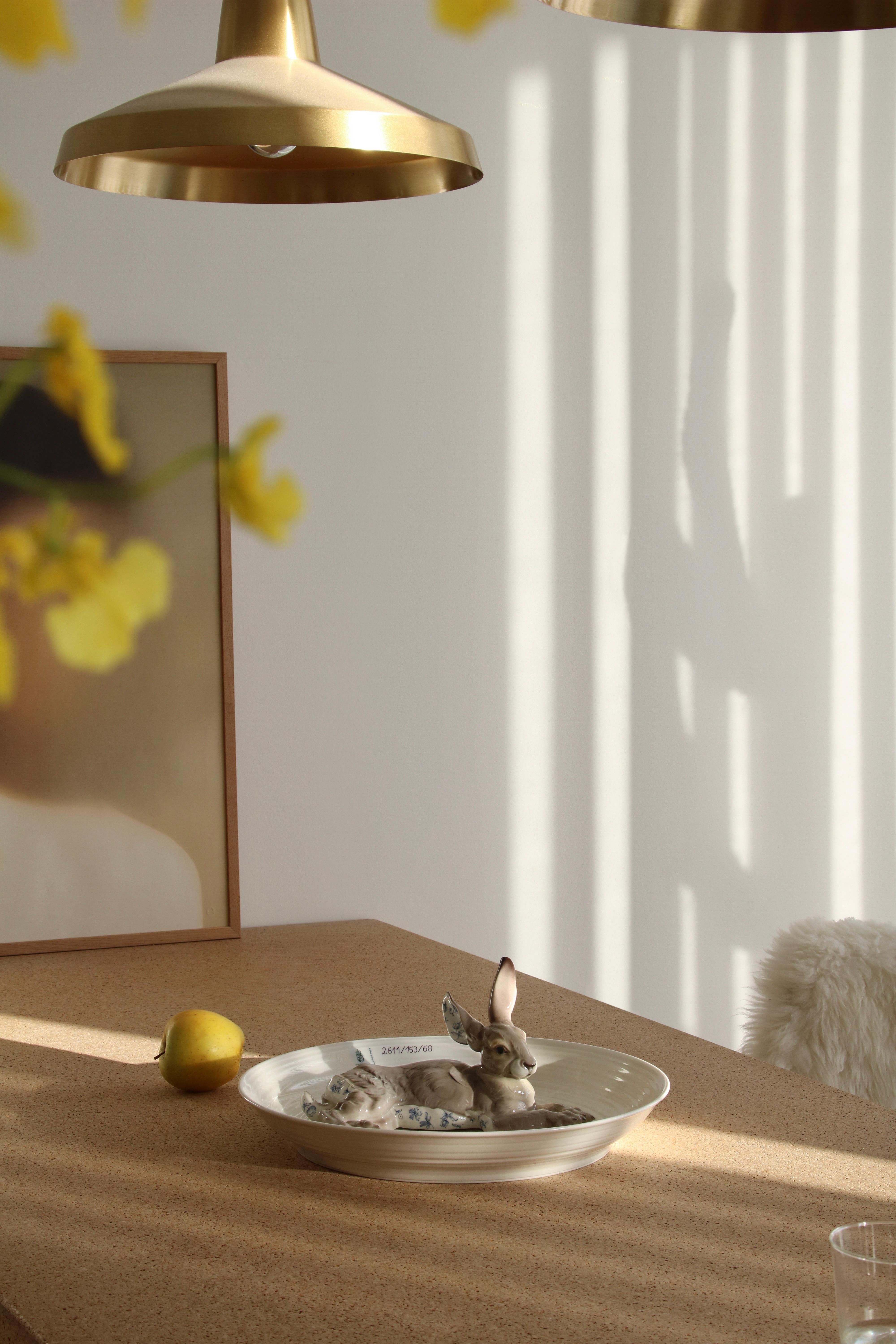 Moderne Bol en porcelaine de Nymphenburg Hella Jongerius peint à la main en vente