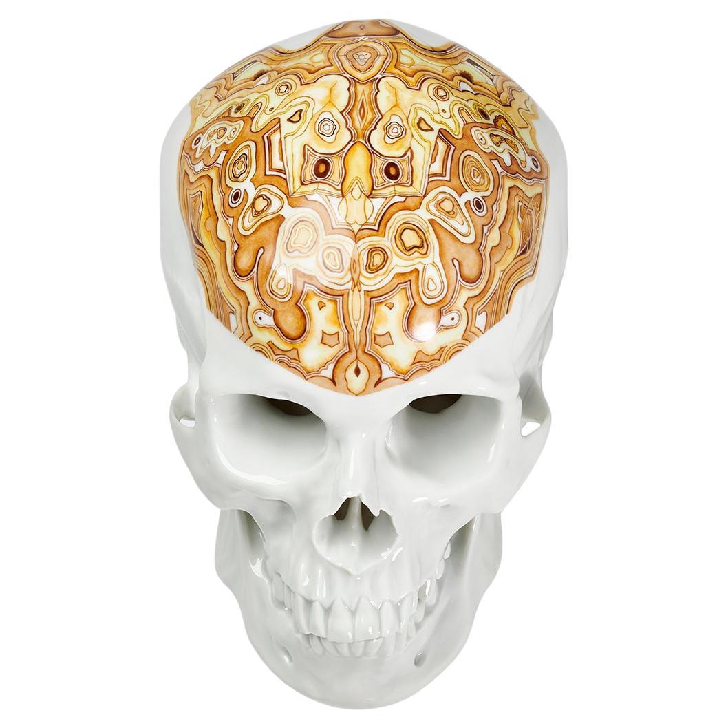 Nymphenburg Edición Limitada Calavera - Ónix - pintada a mano Nº 12/25