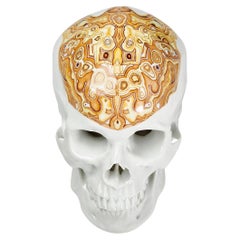 Nymphenburg Edición Limitada Calavera - Ónix - pintada a mano Nº 12/25