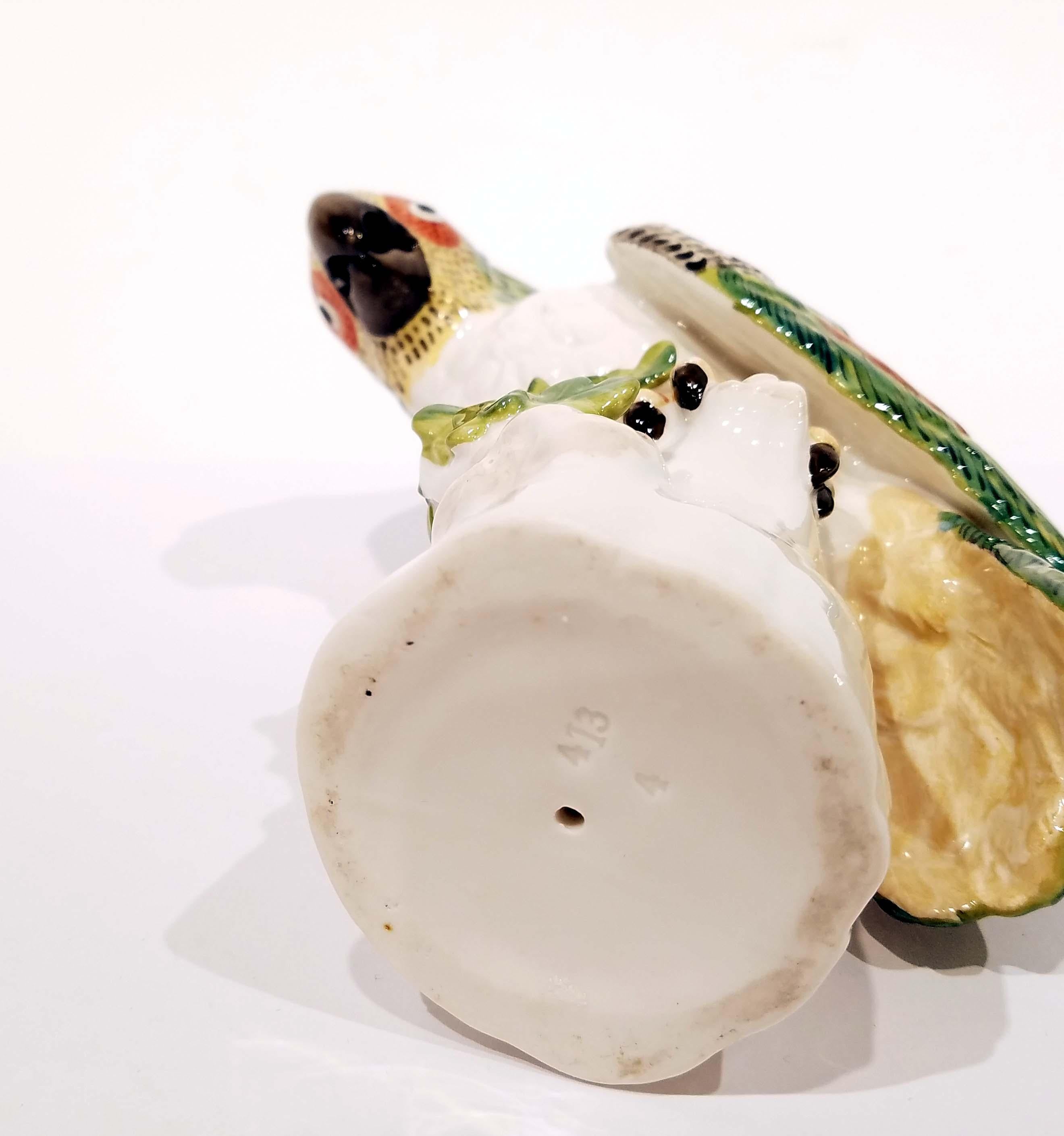 Nymphenburg Porcelain Cockatoo In Good Condition In New York, NY