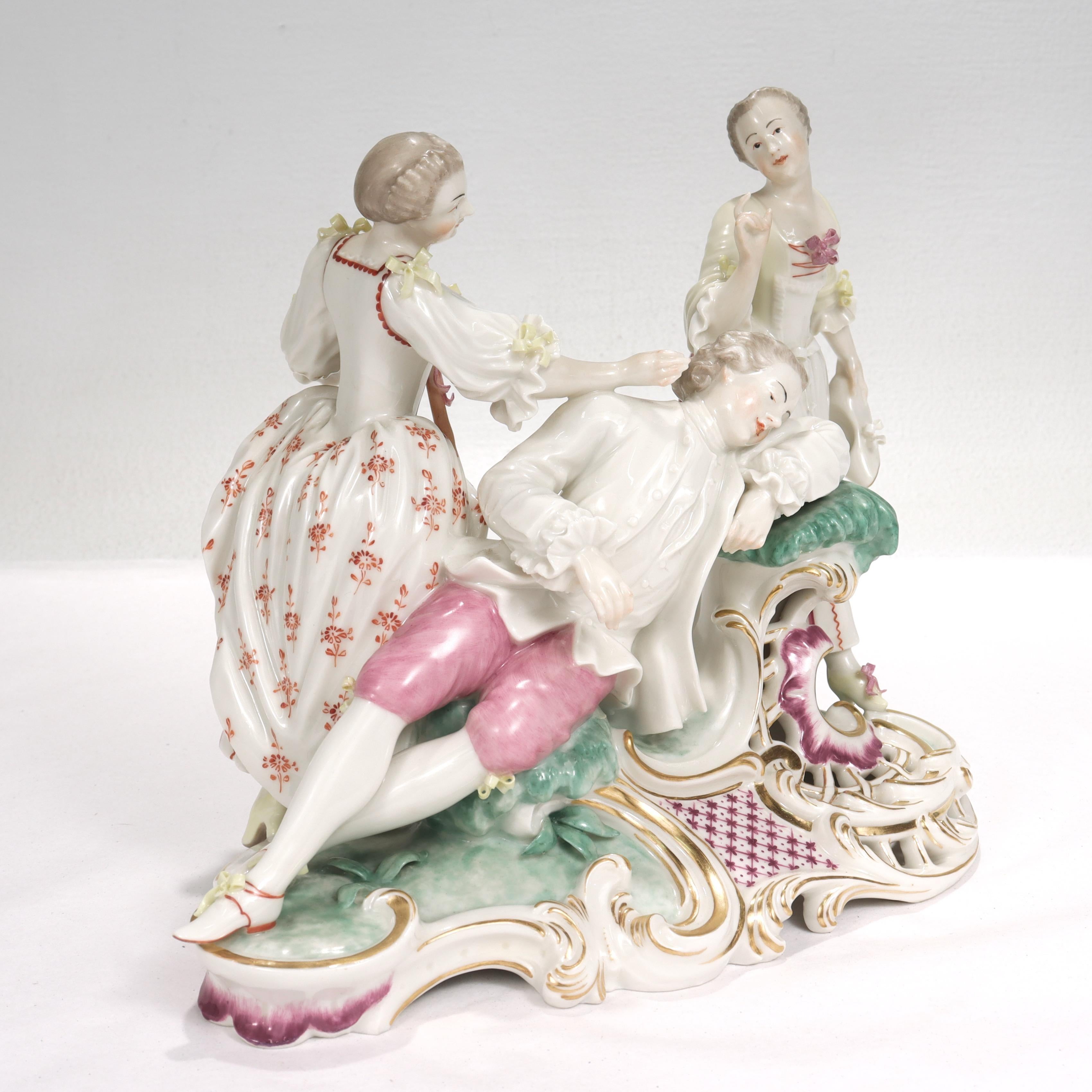 nymphenburg porcelain figurines