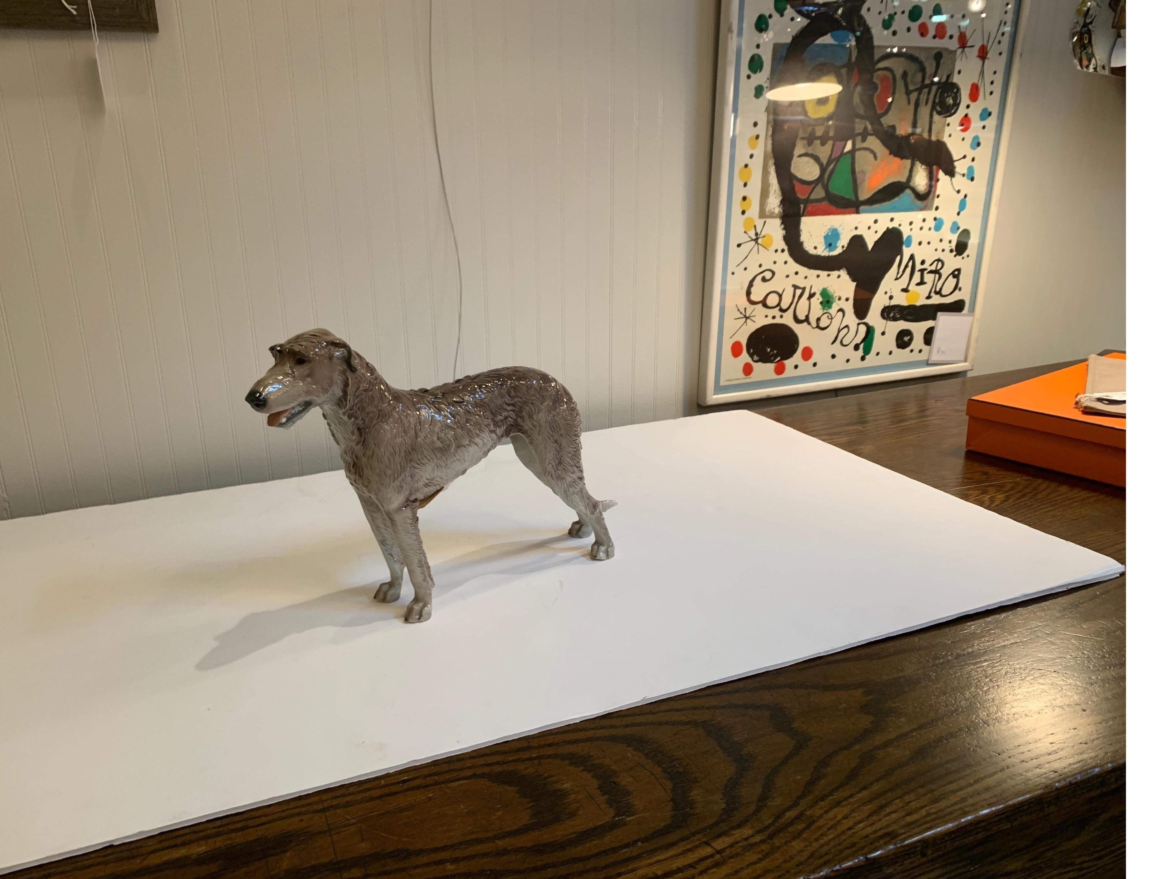 Nymphenburg Porcelain Irish Wolfhound 1