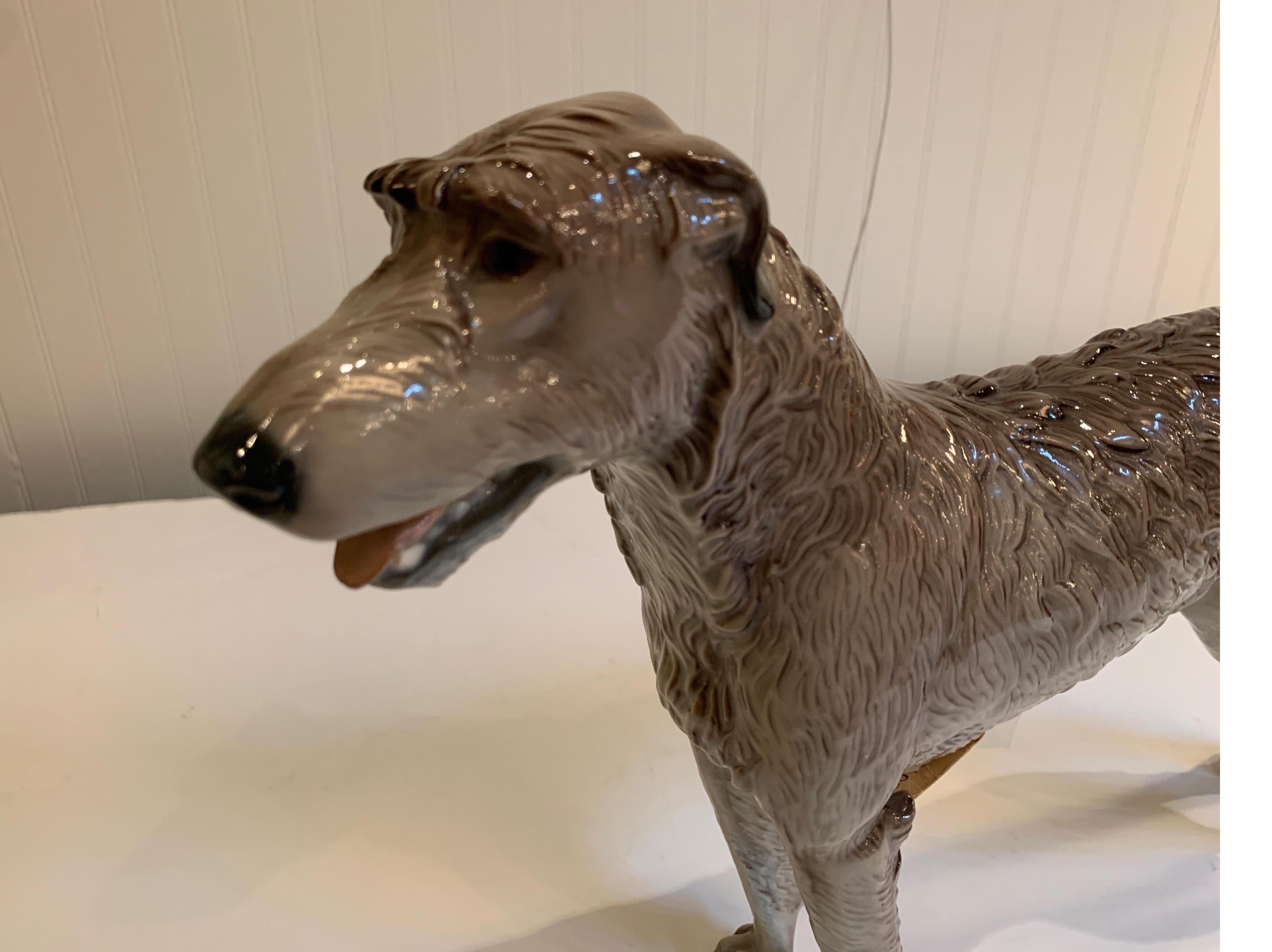 Nymphenburg Porcelain Irish Wolfhound 2